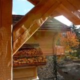 AURON producent domów drewnianych chrobak styl alpejski